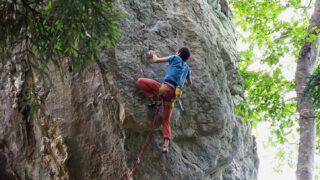 【中里の岩場】カチの特訓(Day3)：今さらムーヴ変更