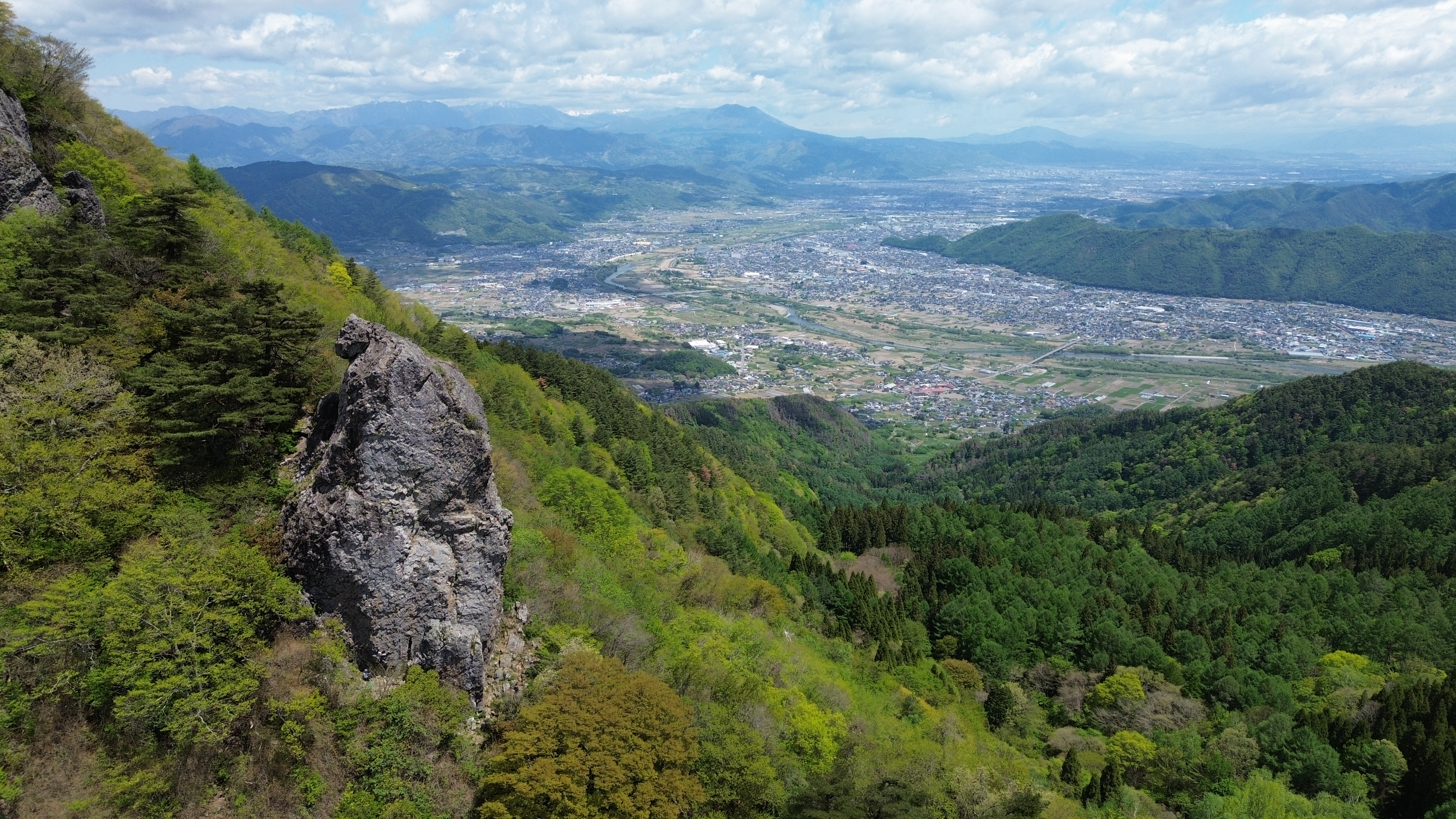 はじめての冠着山・坊抱岩（岩場解説あり）